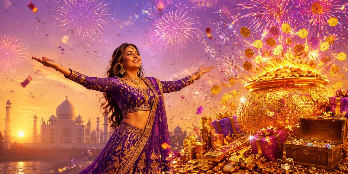 User enjoying online betting on mobile in India